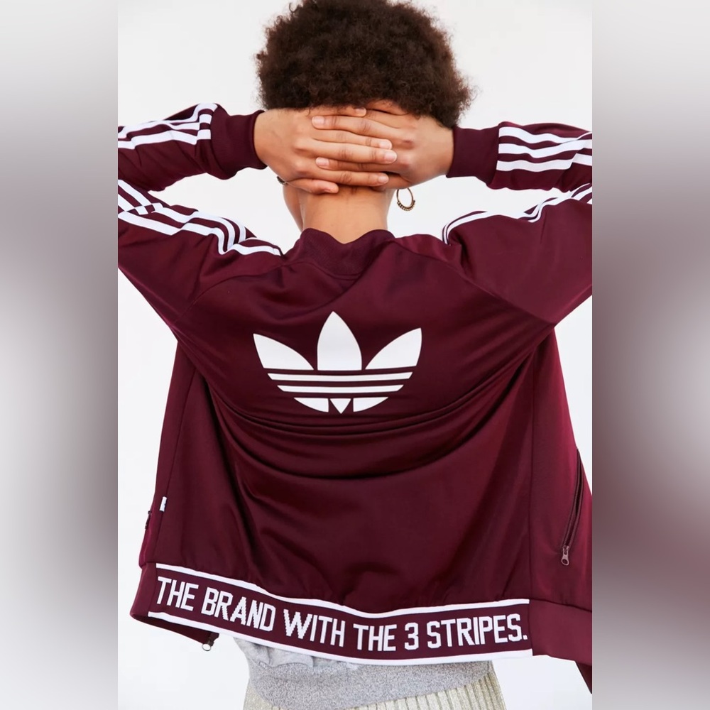 Adidas Maroon Jacket